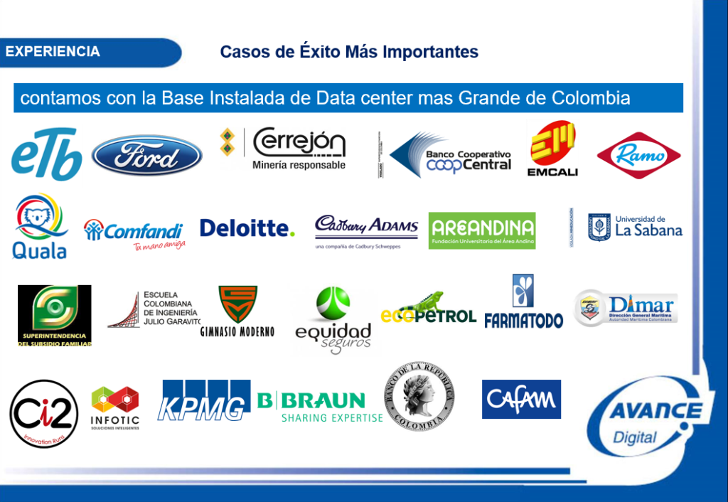 CASOS DE EXPERIENCIA DATACENTER